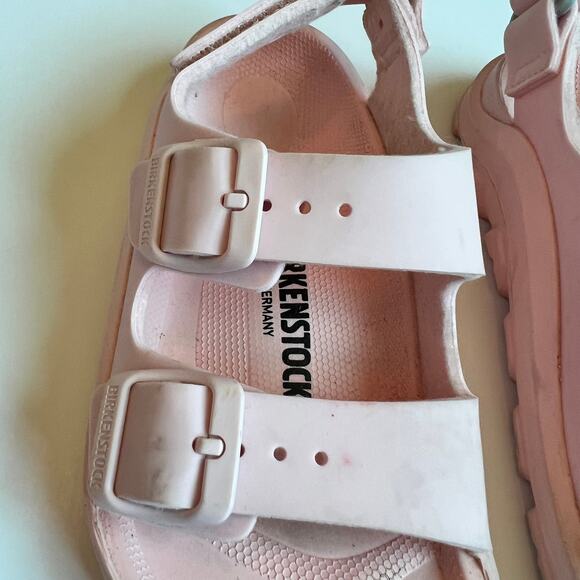 Birkenstock Mogami Kids Icy Gentle Rose Pink Sandals 30 US 12 - Picture 4 of 8